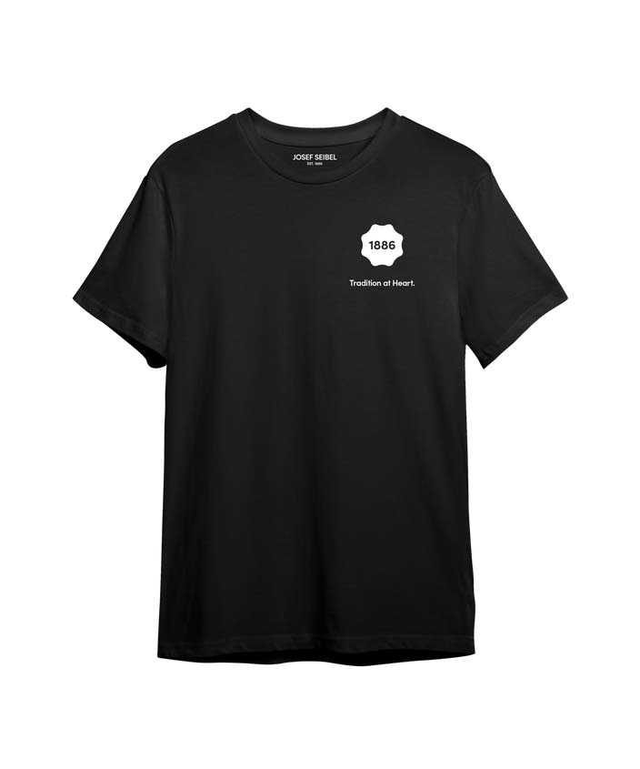 New Arrivals Josef Seibel T-shirt "Tradition at Heart" - Black